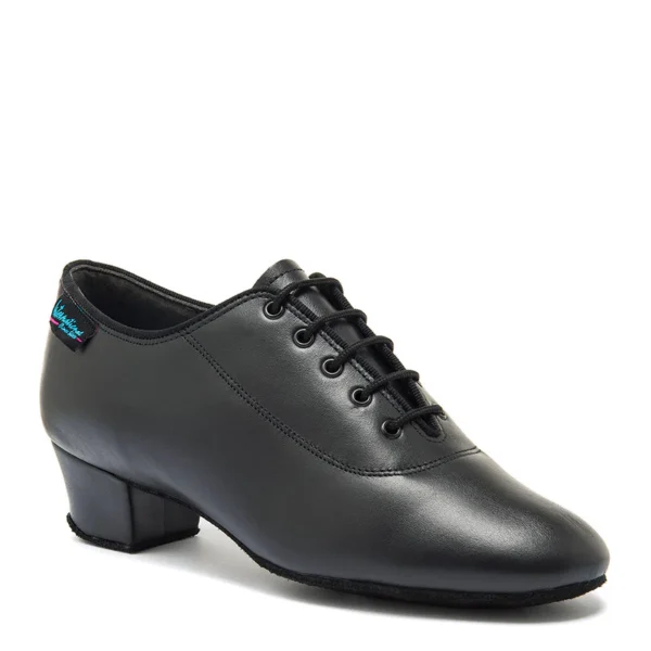 Heather Split- Black Leather