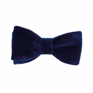 Masche Samt- dunkelblau